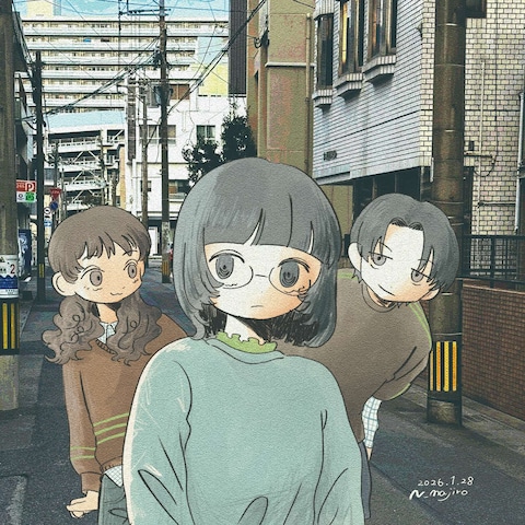 イラスト「アー写、撮ろうよ。」