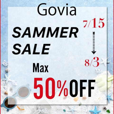 Goviaのサマーセール告知バナー