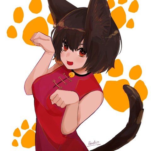 猫の擬人化
