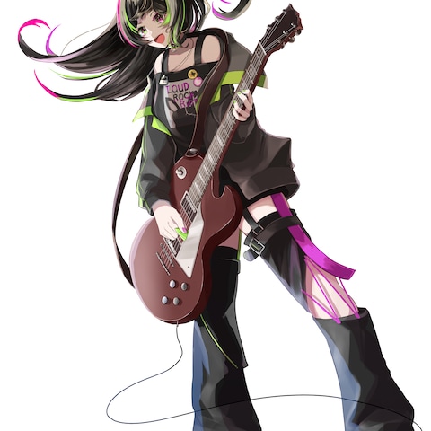 「 LOUD ROCK RiOT 」フライヤーイラスト