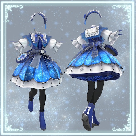 VRChat用3D衣装制作