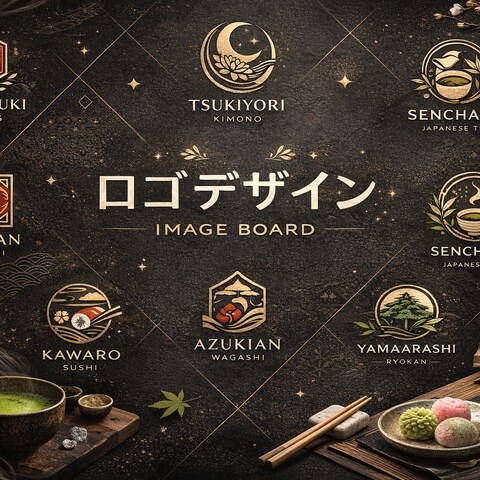 和モダン系ロゴ