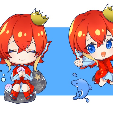 ミニキャライラスト