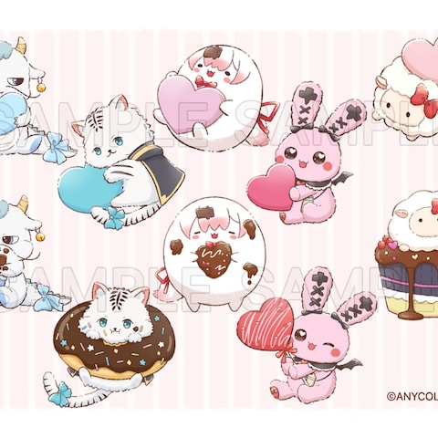 にじさんじ【りとるばれんたいん】グッズ用イラスト