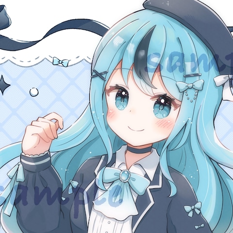 歌ってみた動画用イラスト