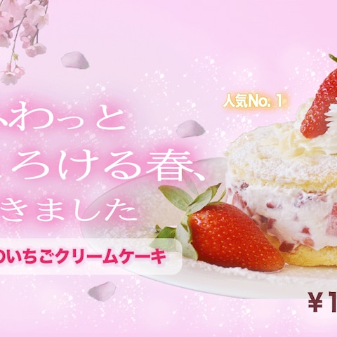 春の新作商品
