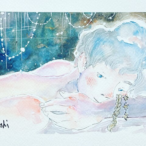 夜空と彼