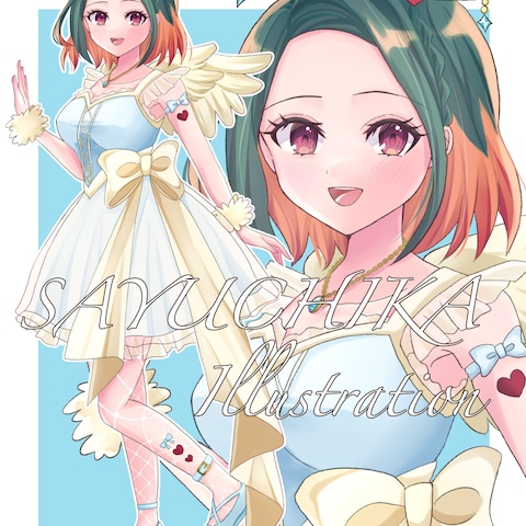 IRIAM女性ライバー様立ち絵