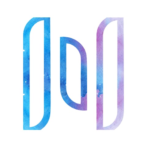 自身のポートフォリオサイト　Mozu Design用のロゴ