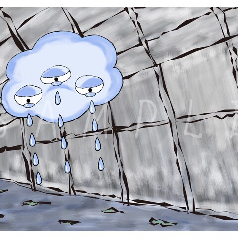 2019国指定名勝 海地獄『湯気と小鬼と一夜の奇跡』イラスト