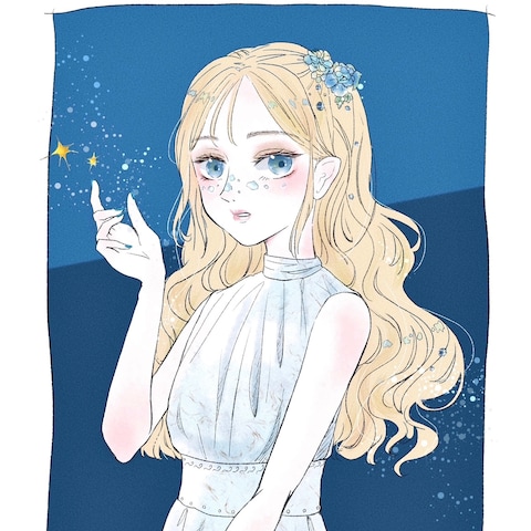 女の子　イラスト