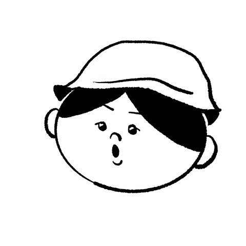 しんぷる　似顔絵