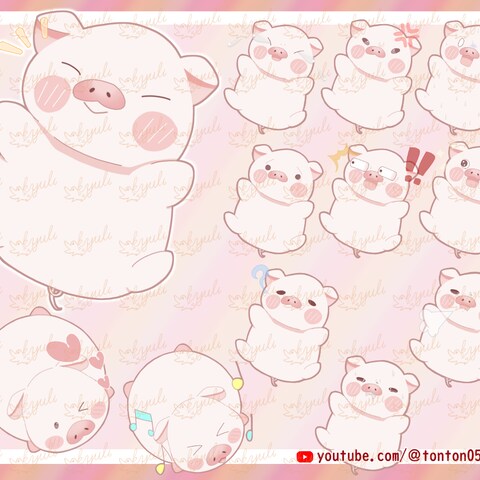 （ご依頼）可愛さ抜群☆彡オリジナル動物キャラクター制作します