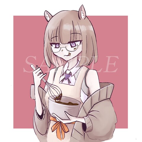 VTuber通常等身・上半身イラスト