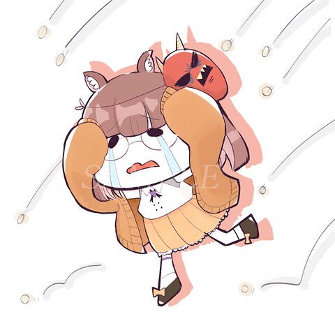 Ｖtuberデフォルメイラスト