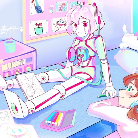キャラクターの一枚絵(1)
