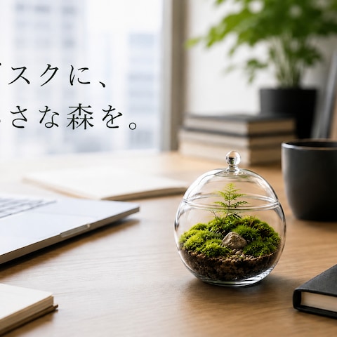 苔テラリウム　バナー