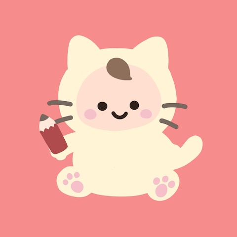 オリジナルキャラクターねこかぶりちゃん