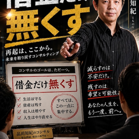 会社の借入金だけ無くす、会社再建のスキーム