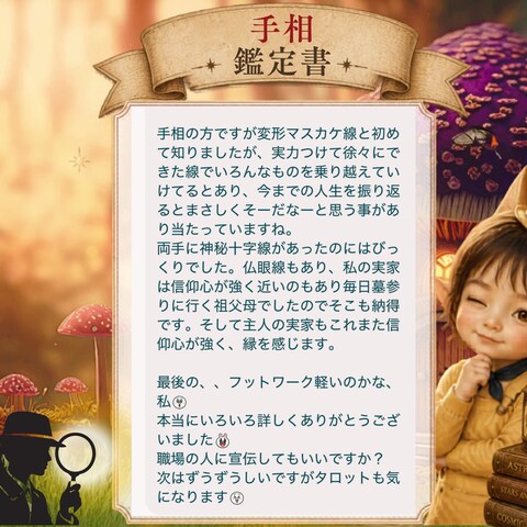 手相鑑定