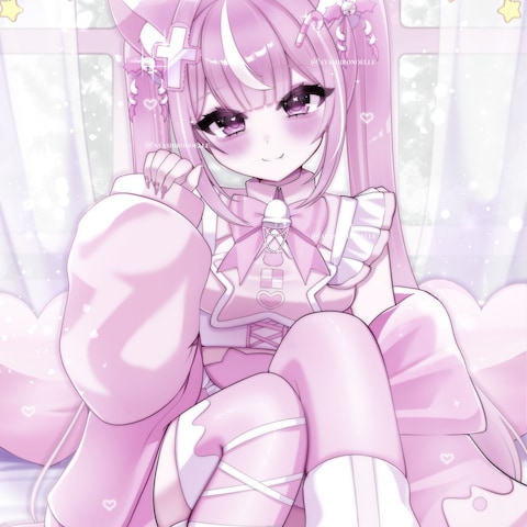 描き合いイラスト 猫穢土様