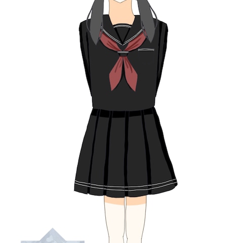 【オリジナル】TRPGキャラクター　幽梁ハル　立ち絵