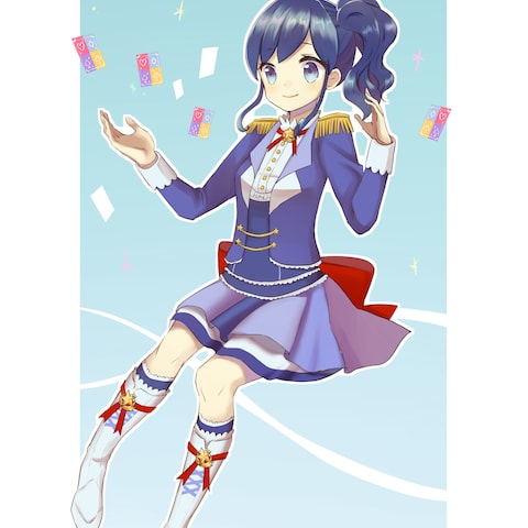 ファンアートを制作しました。