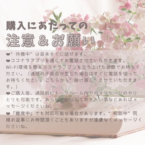 9️⃣購入にあたっての注意とお願い