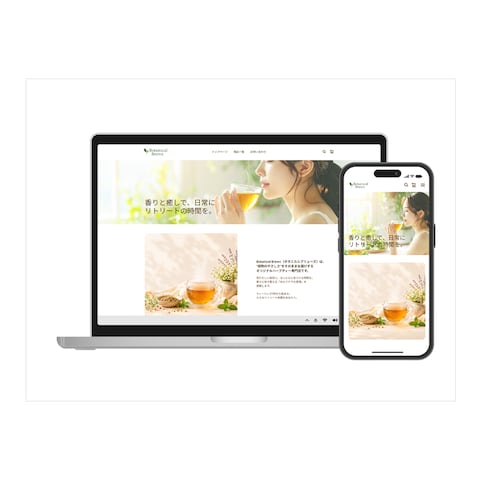 【Square×ECサイト】オリジナルブレンドティ専門店