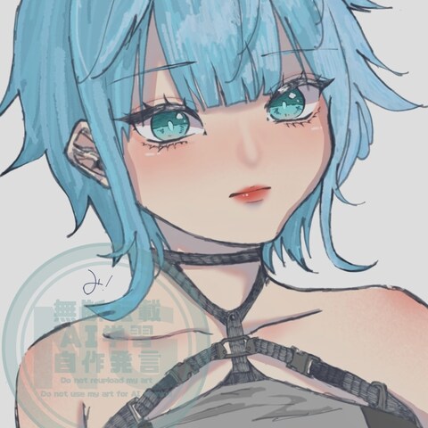 オリジナルキャラクターのイラスト