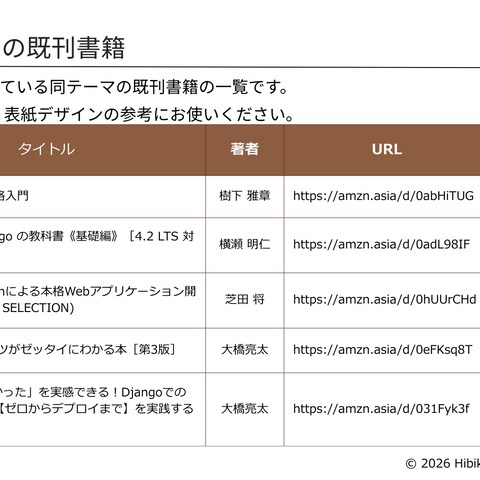 Kindle出版テーマ診断 サンプル③「既刊書籍」