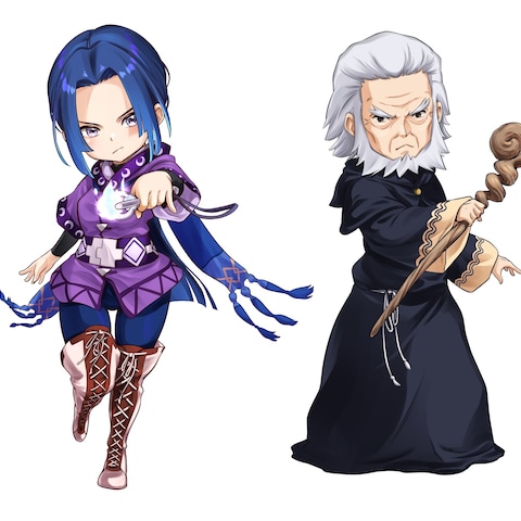 自作キャラのディフォルメ化２