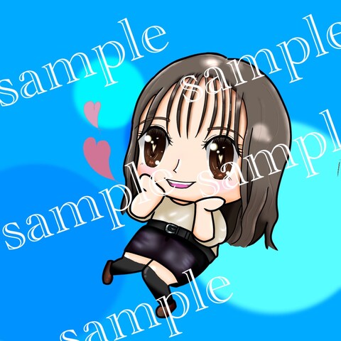 アイドルのイラスト依頼