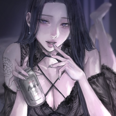 厚塗りイラスト