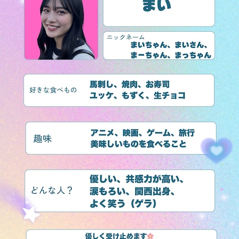 自己紹介カード