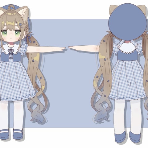 VRChat向けの衣装デザイン
