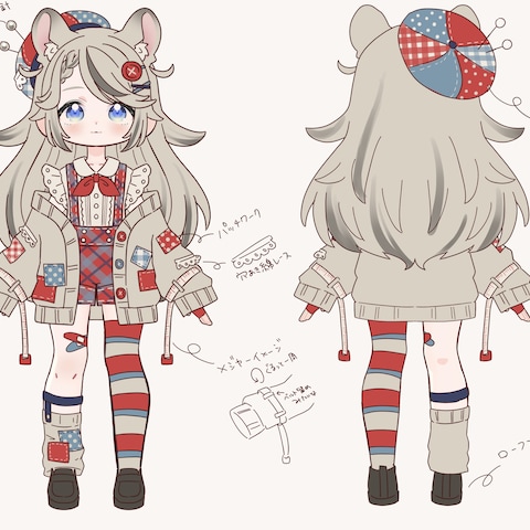 VRChat向けアバターデザイン
