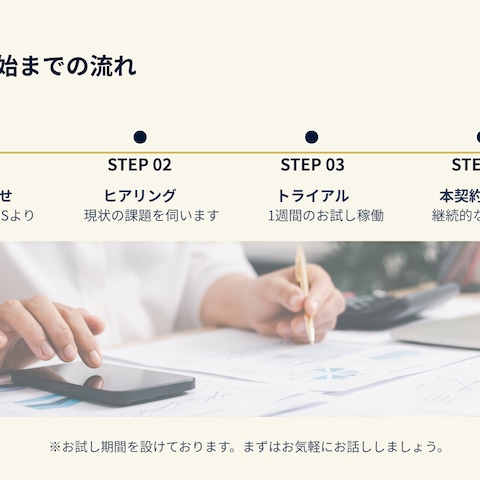 本業に集中できる環境を整える事務×SNSサポート
