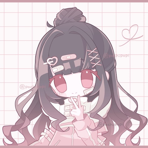 夏萌様／twitch配信用イラスト