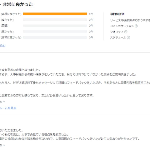 転職面接対策支援サービス