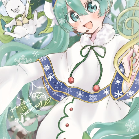 カラーイラスト(一枚絵)アニメ塗りテイスト サンプル