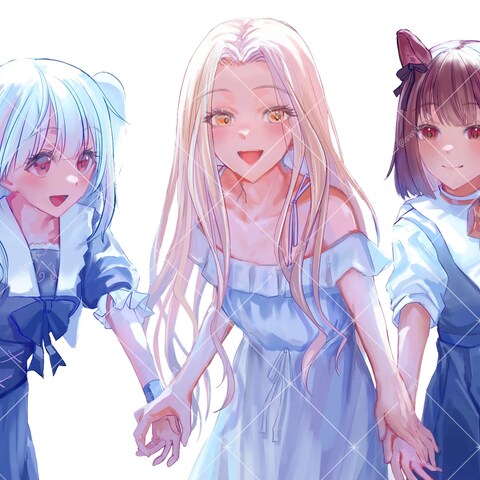 歌ってみたMV用イラスト