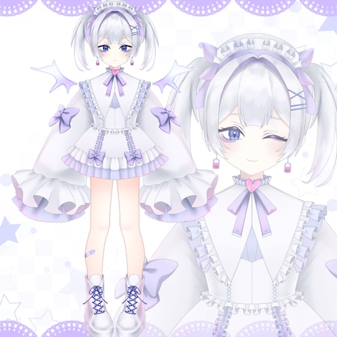 Vtuberイラスト～モデリング