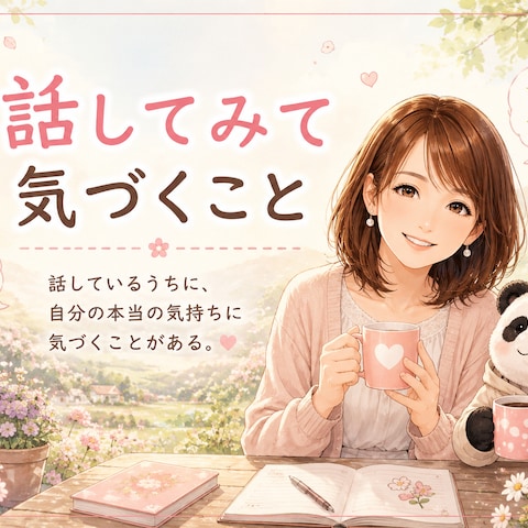 〜話してみて気づくこと〜