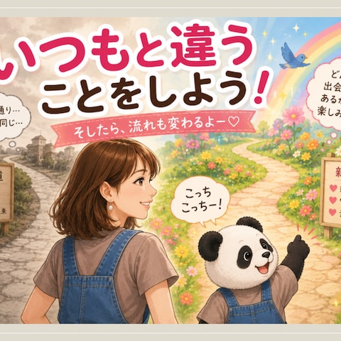 〜いつもと違うことをしよう！〜