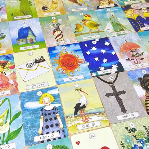 ルノルマン⭐︎グランタブローで読む事もあります❤︎