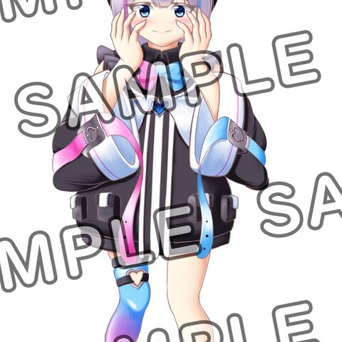 立ち絵キャラサンプル