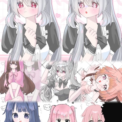 創作イラスト、夢絵イラスト