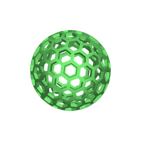 ハニカム構造の球体