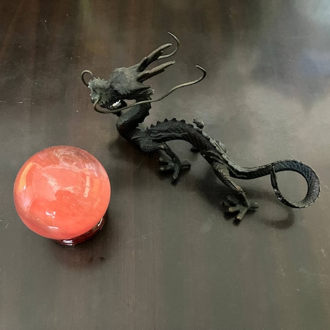 龍神様と赤水晶